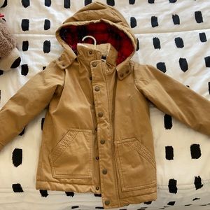 Gap jacket with hood. Like brand new